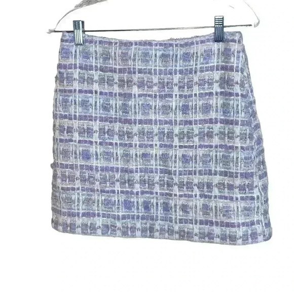 House of Harlow 1960 tweed mini skirt lined size 6 - Picture 1 of 6